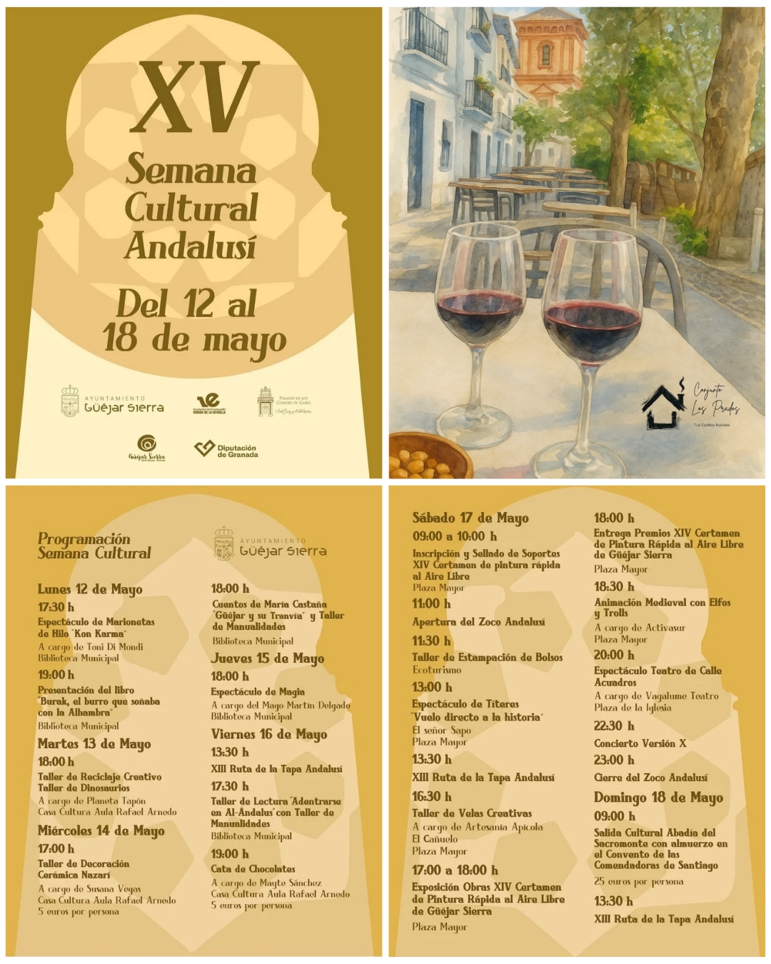 XV SEMANA CULTURAL ANDALUSÍ 